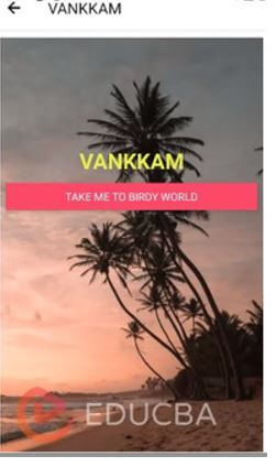 “WELCOME TO ANIMAL KINGDOM” button