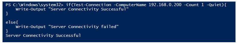 PowerShell Ping 10