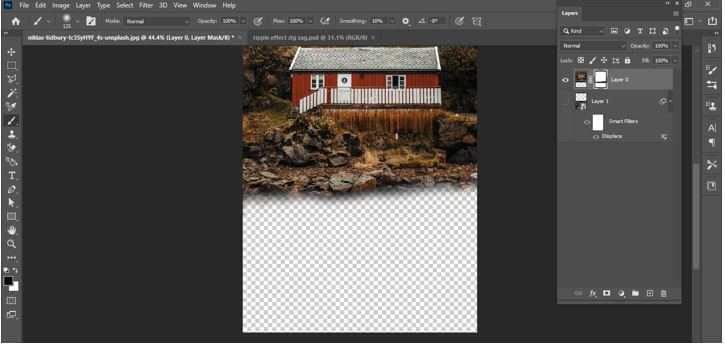 Brush tool Output 30