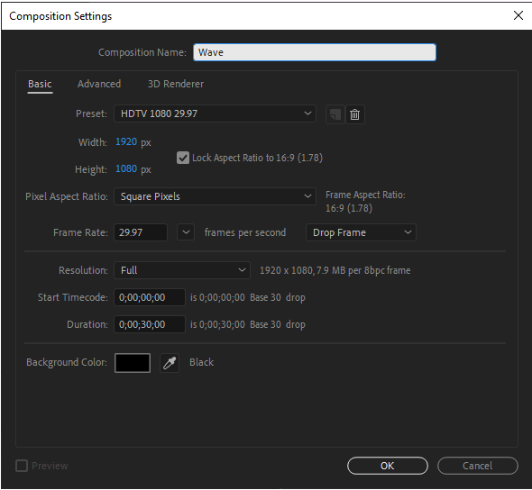Ripple Effect in After Effects 6