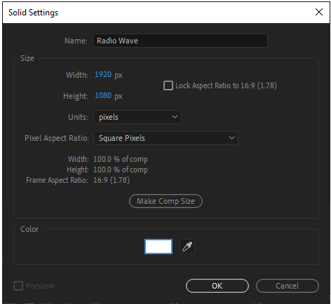 Ripple Effect in After Effects 7