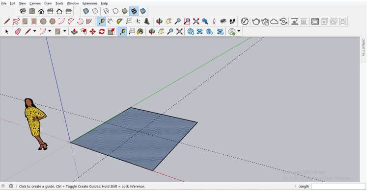 SketchUp Change Dimensions Output 10