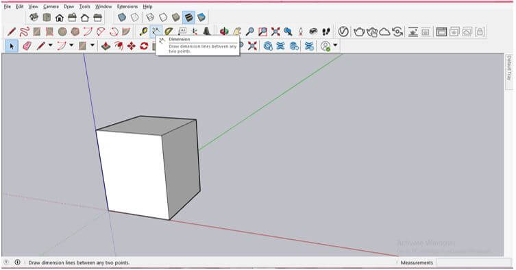 SketchUp Change Dimensions Output 13