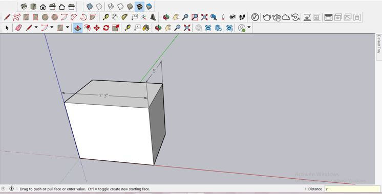 SketchUp Change Dimensions Output 18