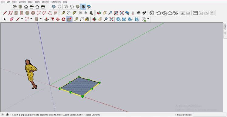 SketchUp Change Dimensions Output 6