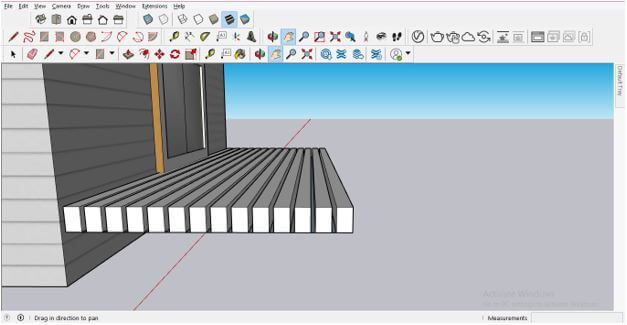 SketchUp Deck Design Output 12