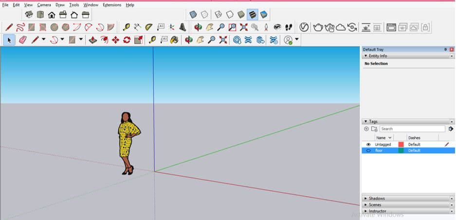 SketchUp Layers Output 11