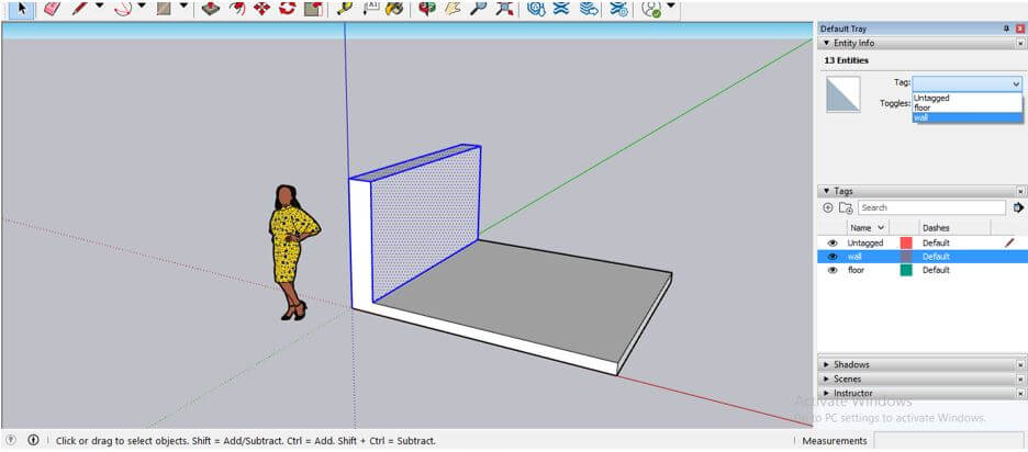 SketchUp Layers Output 13