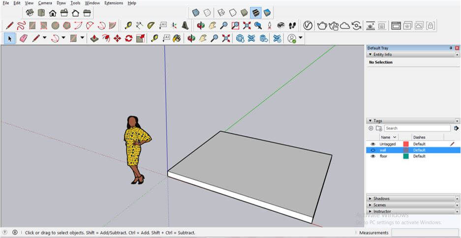 SketchUp Layers Output 17