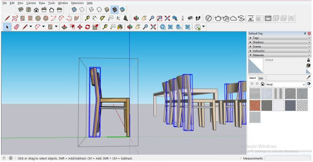 SketchUp Ungroup Output 14