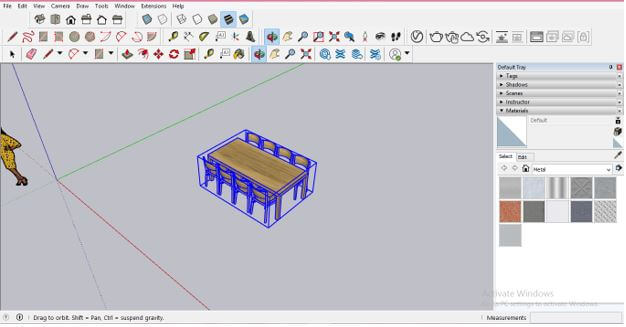 SketchUp Ungroup Output 5