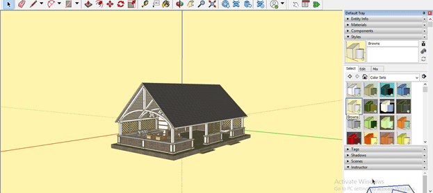 SketchUp background output 11