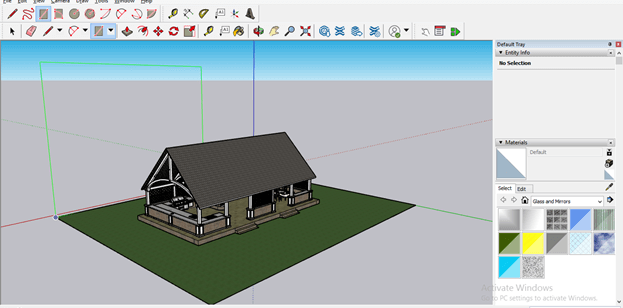 SketchUp background output 2