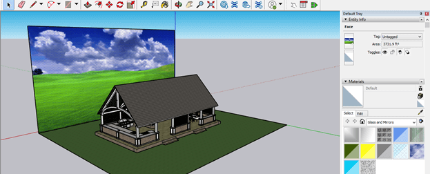 SketchUp background output 6
