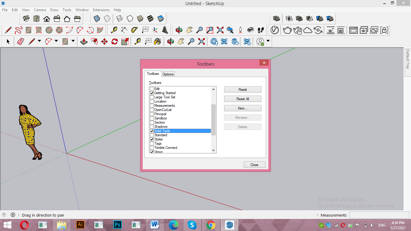 SketchUp intersect faces output 3