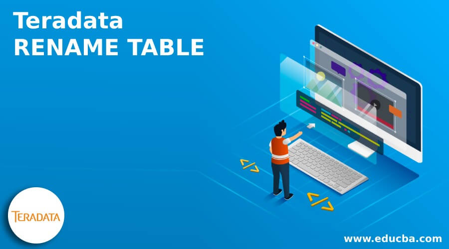 Teradata RENAME TABLE