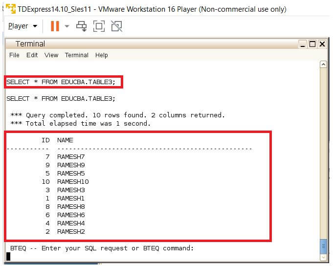 Teradata Rename Table 4