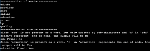 Trie Data Structure C++ 2