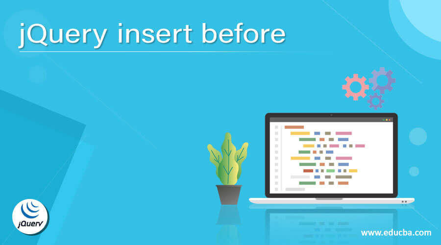 jQuery insert before