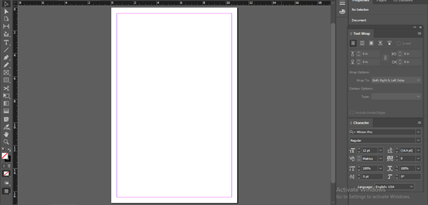 Adobe Indesign uses output 5