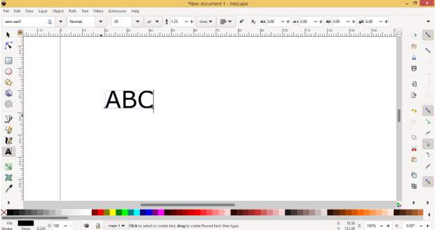 Inkscape Greek Letters 2