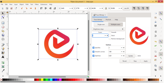 Inkscape PNG to SVG 12
