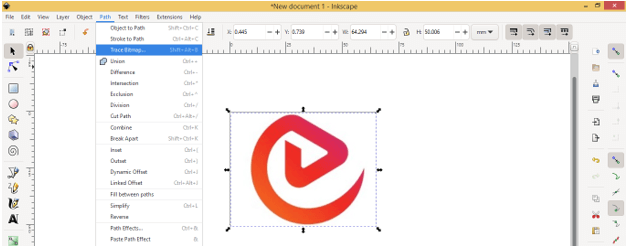 Inkscape PNG to SVG 7