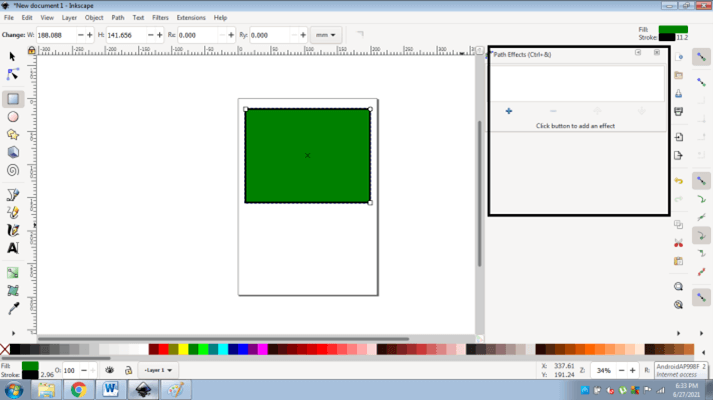 Inkscape rounded rectangle output 11