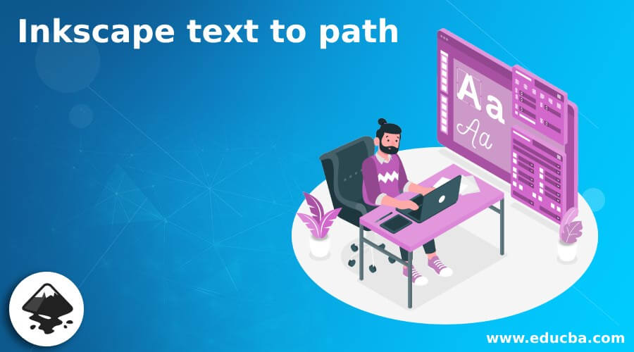 Inkscape text to path