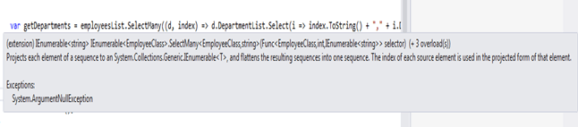 LINQ SelectMany output 3