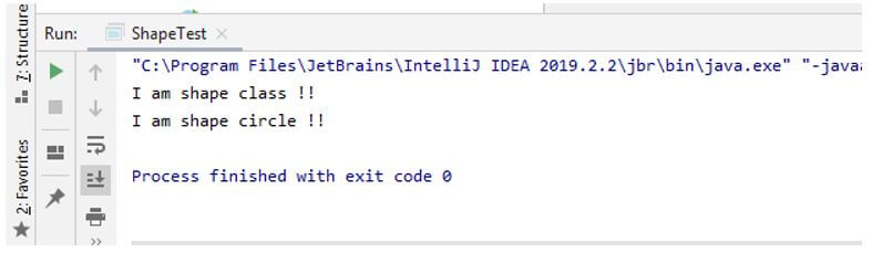Polymorphism in OOPS