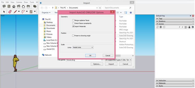 SketchUp Import output 5