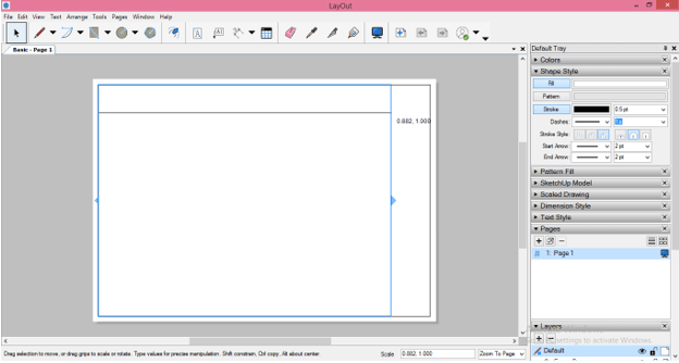 SketchUp Layout 10