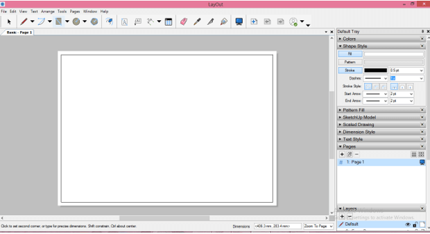 SketchUp Layout 9