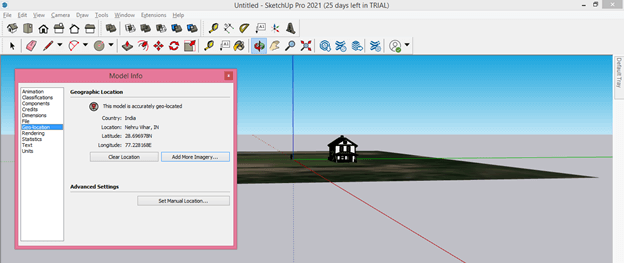 SketchUp geolocation output 13