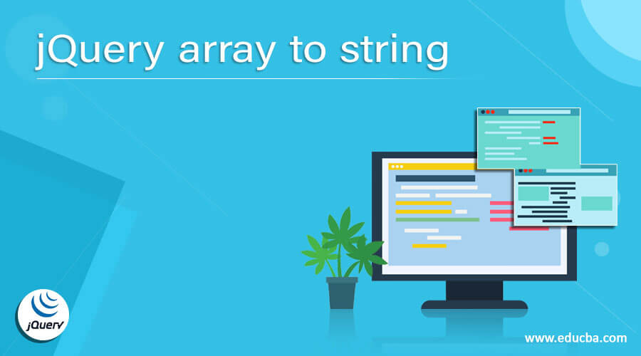 jQuery array to string