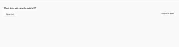 Angular material dialog output 1
