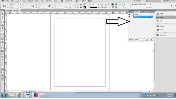 InDesign layers output 3.2