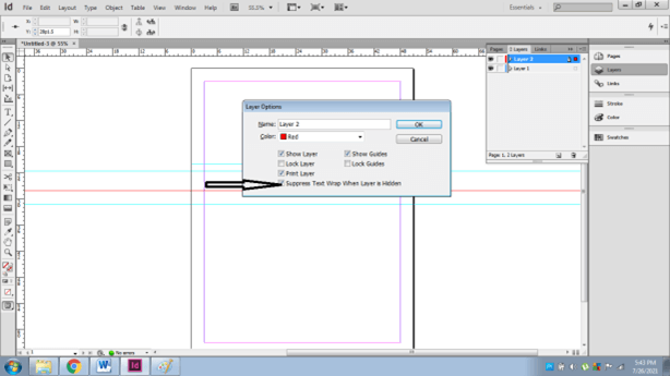 InDesign layers output 8
