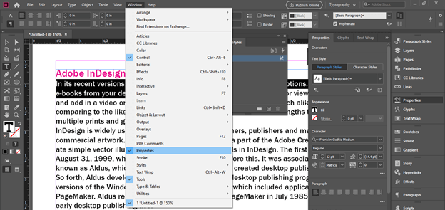 InDesign line spacing output 17
