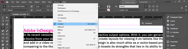 InDesign line spacing output 19