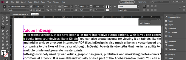InDesign line spacing output 20