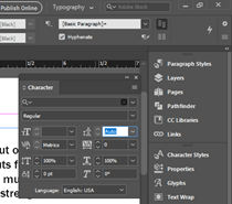 InDesign line spacing output 8