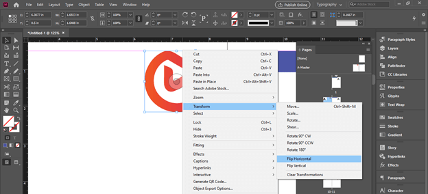 InDesign master pages output 16