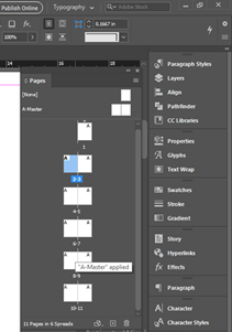 InDesign master pages output 7