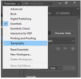 InDesign paragraph styles Output 4