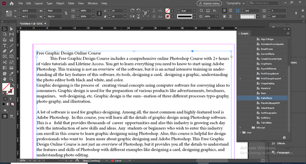InDesign scripts output 12