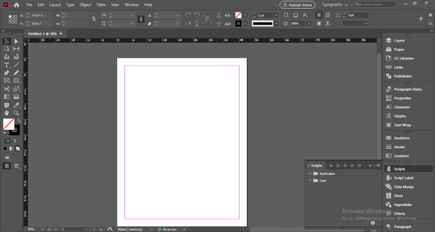 InDesign scripts output 2