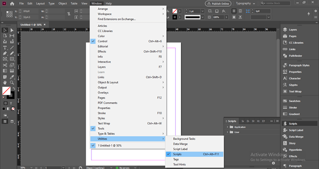 InDesign scripts output 3