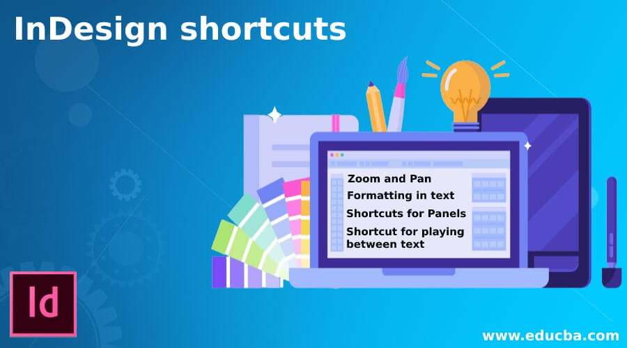 InDesign shortcuts